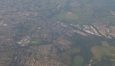 Our green and pleasant land is beautiful from above!