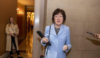 Susan Collins Drowned Out in Boos as Protesters Disrupt Ceremony