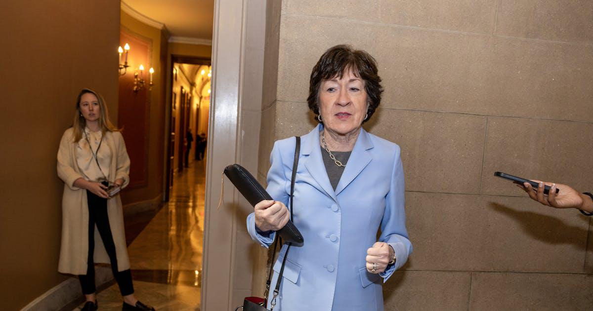 Susan Collins Drowned Out in Boos as Protesters Disrupt Ceremony