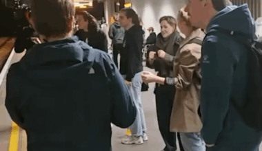 Londoners living in the moment