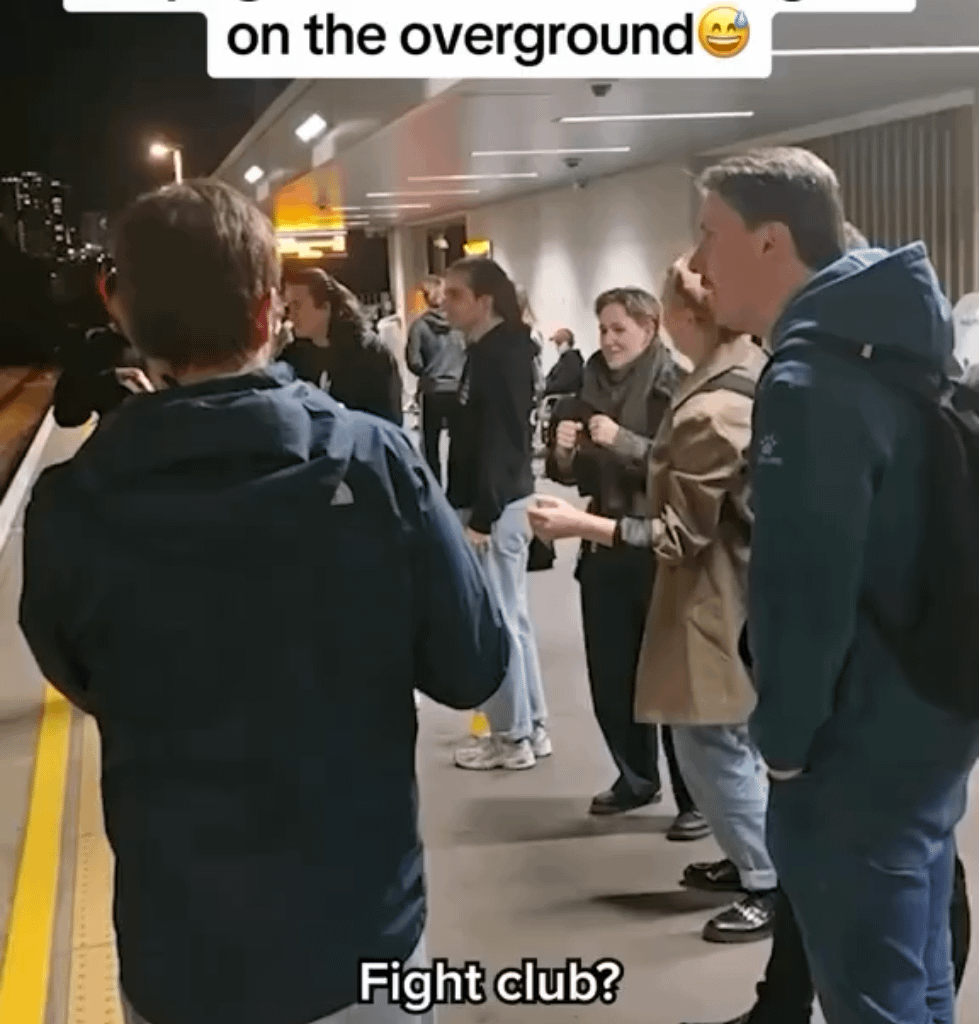 Londoners living in the moment