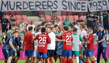 Polish president condemns ‘stupidity’ of Israeli football fans’ over ‘murderers’ banner