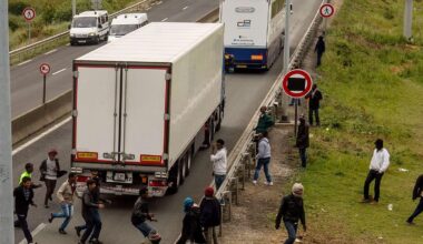Outrage as safety chiefs reveal illegal immigrants hiding in lorries are behind recent explosion in food poisoning outbreaks: '3,000 truckloads of food could be contaminated'