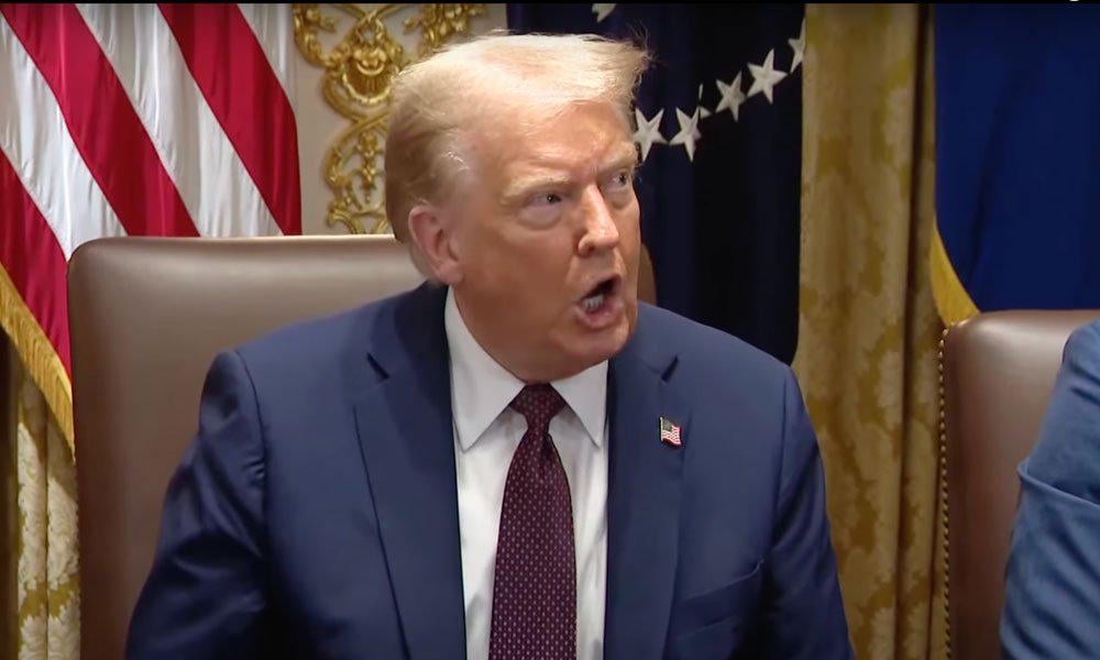 ‘I Don’t Know What the Hell is His Problem’: Trump Spirals Into Rambling Rant Over Newsom’s Trolling