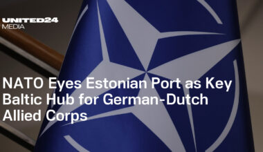 NATO Eyes Estonian Port as Key Baltic Hub for German-Dutch Allied Corps — UNITED24 Media