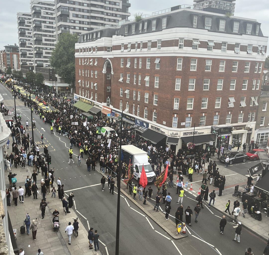 Does anyone know what this march is about? It happened at Edgware road.