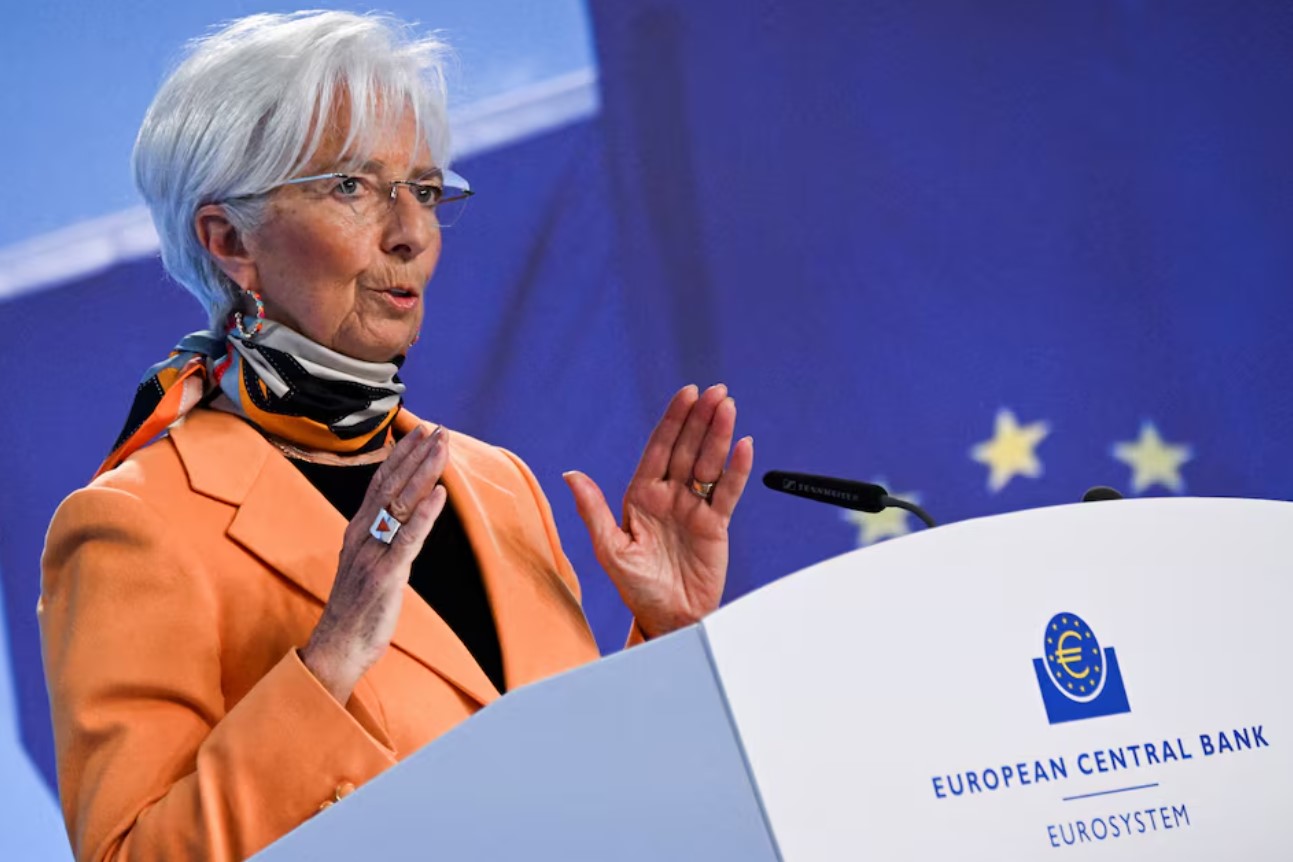 cover EU economy resilient but set to cool under tariffs, warns Lagarde