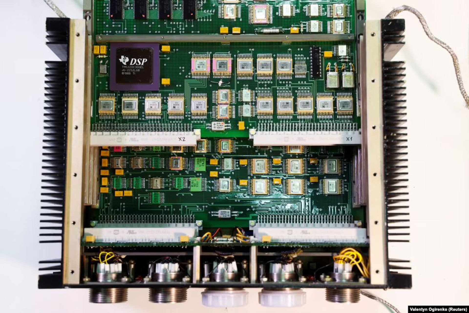 Electronic board of the Iskander missile