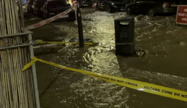 Flooding in Angel Islington