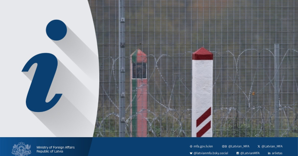 Procedures of Entry into Latvia as from 1 September 2025