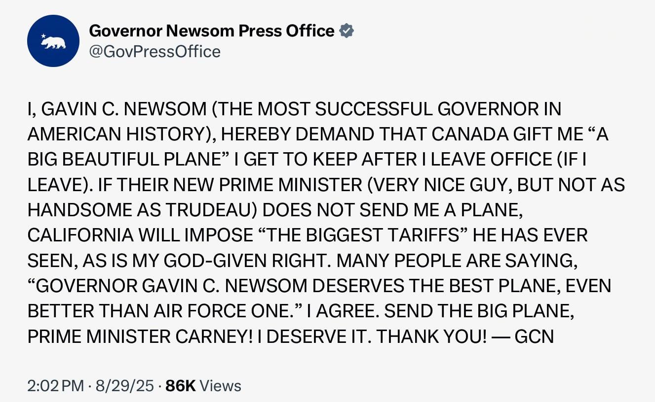 IF MAGATS OUTRAGED BY A GAVIN NEWSOM TWEET, THEY SURE AS HELL BETTER BE OUTRAGED BY THEIR PEDO FUCKING ORANGE MESSIAH HITLER ASSOLINI TOO! OR ARE DOUBLE STANDARDS THEIR FAVORITE HOBBY?