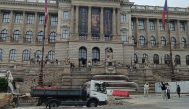 Z národního muzea zmizela vlajka Ukrajiny, nevíte někdo proč?