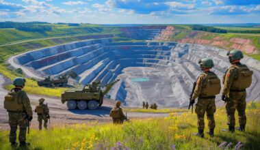 Illustration von der russischen Kontrolle über lithiumreiche Gebiete in der Ukraine.