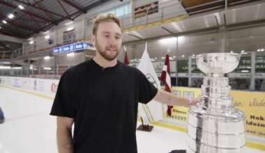 Balinskis takes Stanley Cup to home country of Latvia