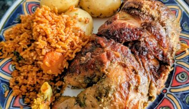 [Please ignore my plating] Finally had D&K Gambian rotisserie, it was amazing