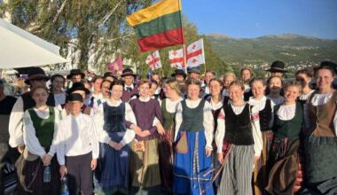 Klaipėdos etnokultūros centro ansambliai garsino Lietuvą tarptautiniame folkloro festivalyje Šiaurės Makedonijoje