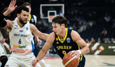 EuroBasket 2025: Sweden beat Great Britain 78-59 in Tampere for first win in Group B