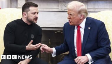 Zelensky and allies head to White House for Ukraine talks with Trump
