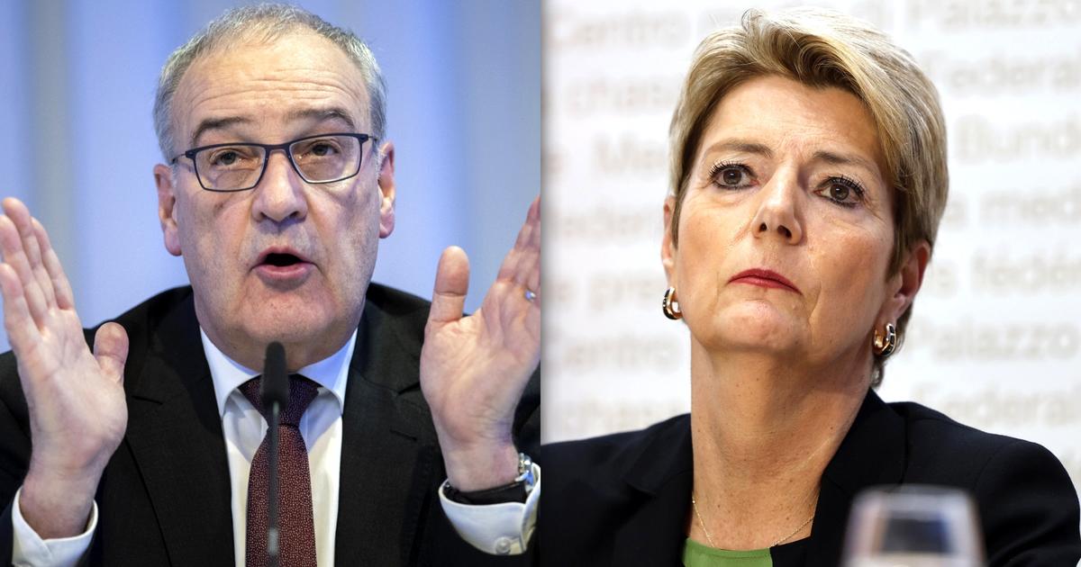 Karin Keller-Sutter et Guy Parmelin rentrent en Suisse sans annoncer d'accord sur les taxes américaines - rts.ch
