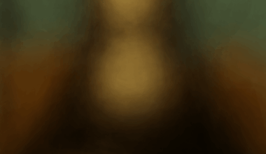 [OC] Average of 256 hand-drawn copies of the Mona Lisa
