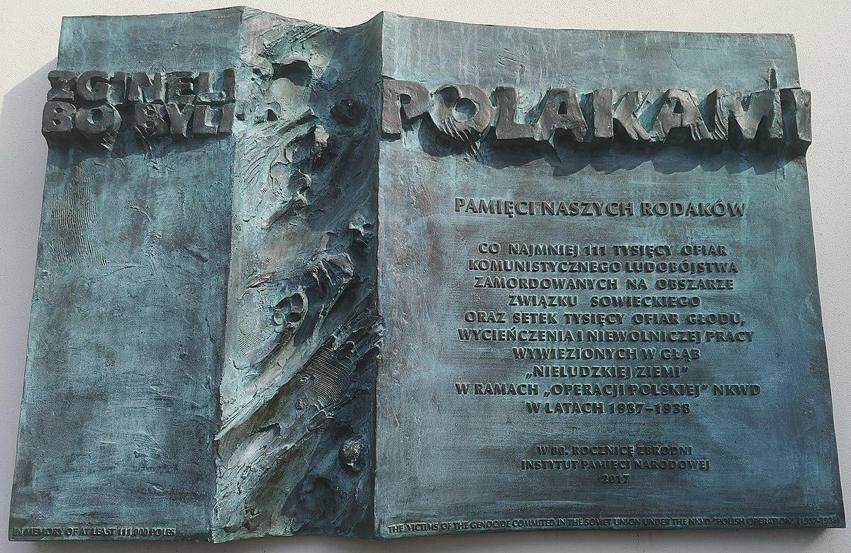 88 years ago the head of the NKVD Nikolai Yezhov issued the order no. 00485 ordering "the complete elimination of the Polish spy networks". During the so-called Polish NKVD operations in 1937-38 in the USSR, more than 100,000 Poles were murdered.