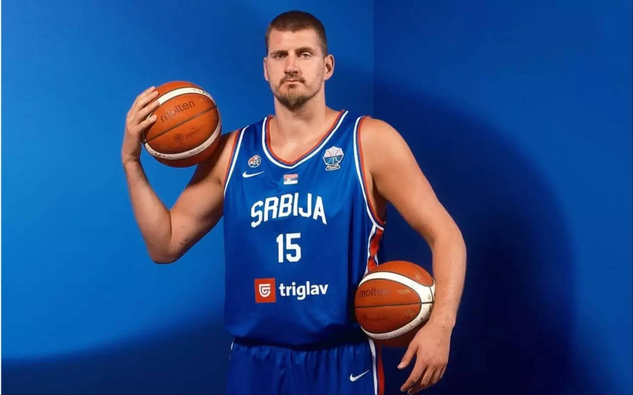 Fans can watch Nikola Jokic play for Serbia (Image via Instagram / @eurobasket) Fans can watch Nikola Jokic play for Serbia