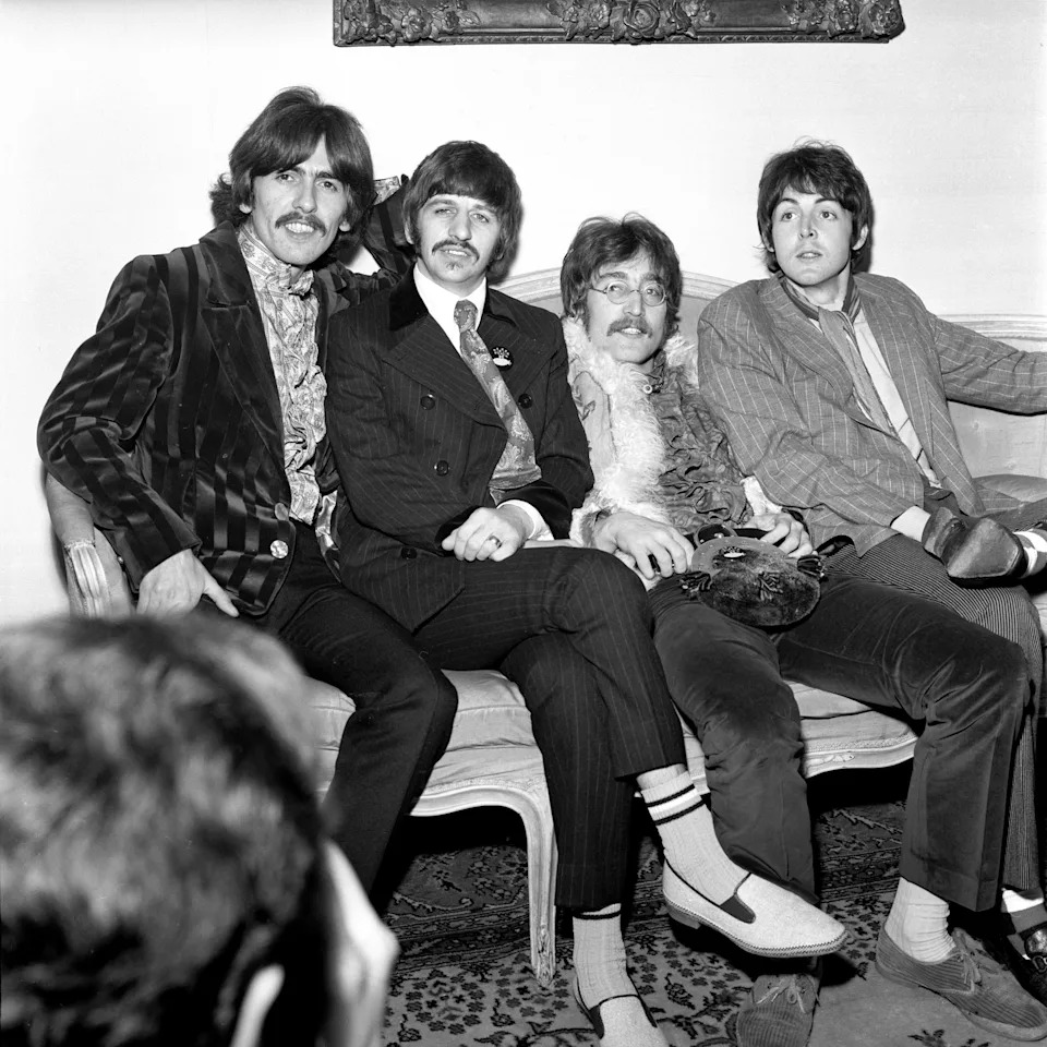 Jeff Hochberg/Getty Images - PHOTO: The Beatles during the release of Sgt. Pepper's Lonely Hearts Club Band, May 19, 1967 in London, United Kingdom.