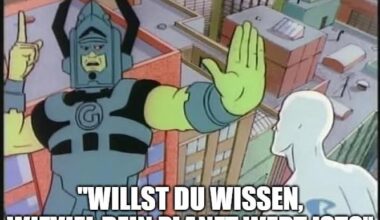 Ich weiß doch auch nicht