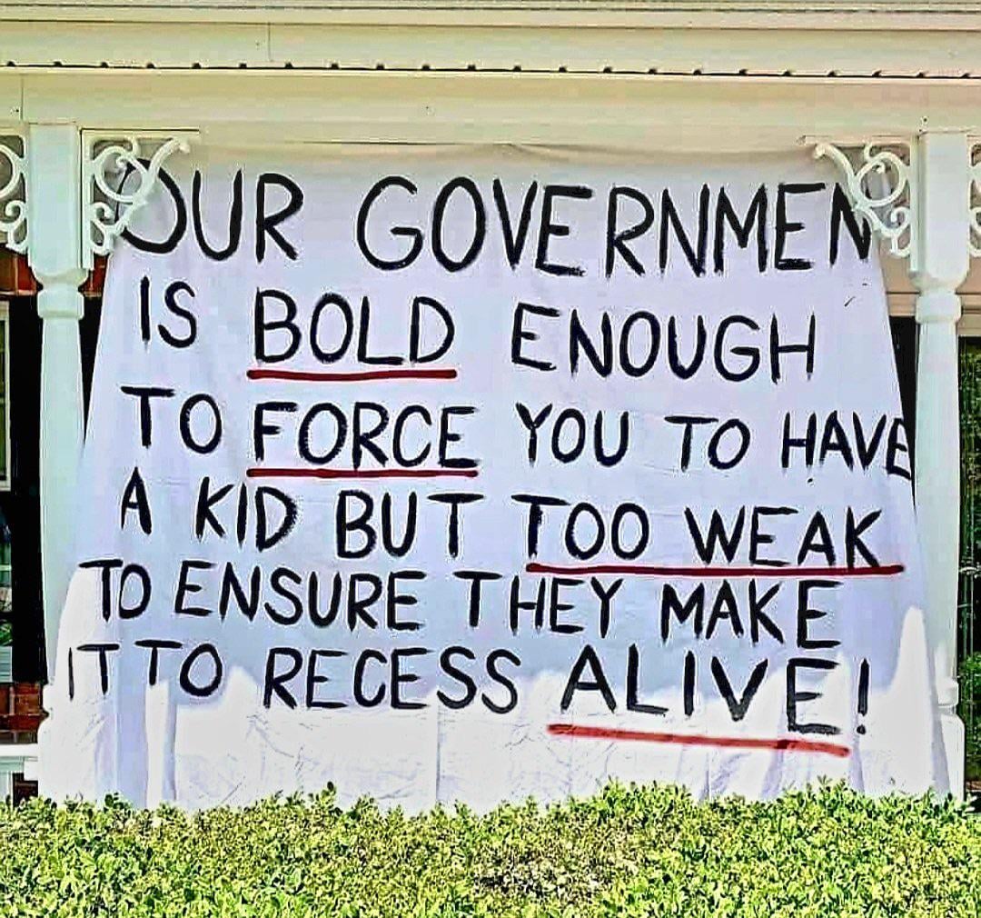 Another example of political gallows humor