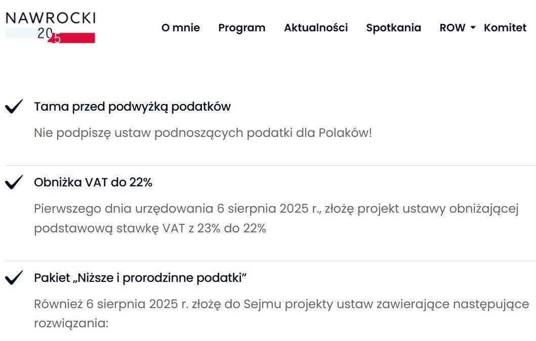 Nawrocki pierwszego dnia oszukał wyborców