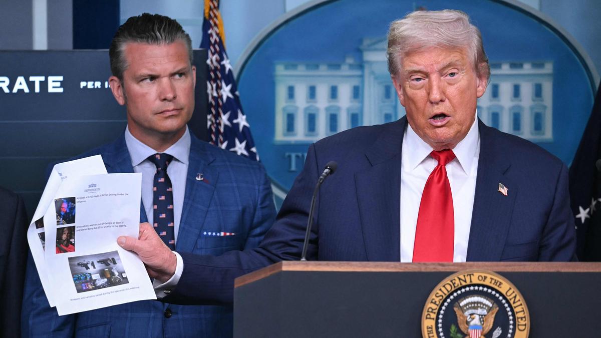 Trump grijpt macht over hoofdstad Washington en zet leger in om “orde te herstellen” - De Standaard