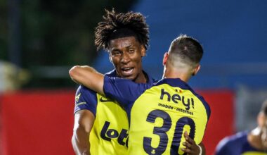 Union komt alleen aan de leiding dankzij goals van herboren Kevin Rodriguez tegen tienkoppig Standard