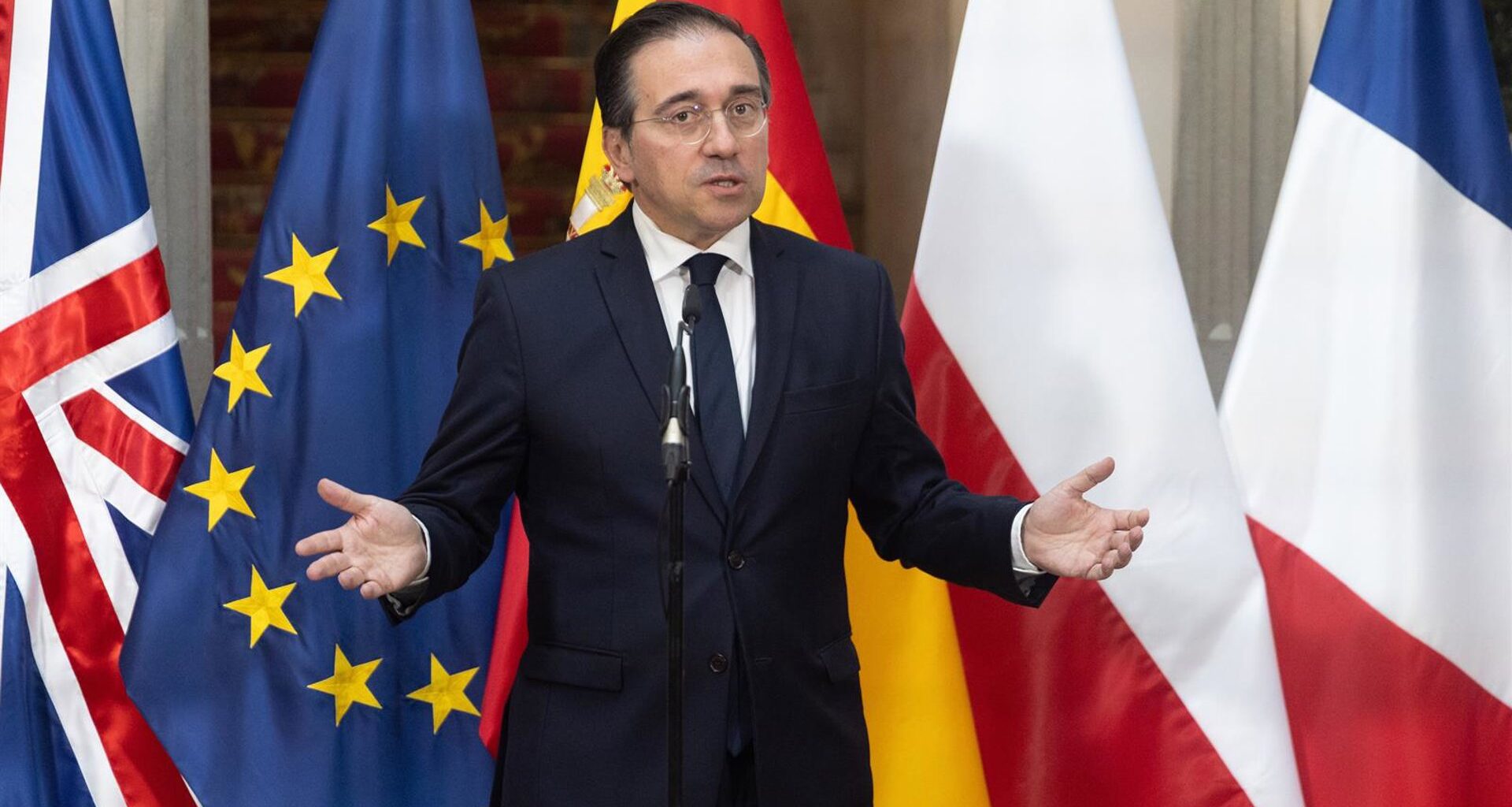 Ampliación | España extiende felicitaciones a Ucrania en su día nacional y reafirma su apoyo a la libertad