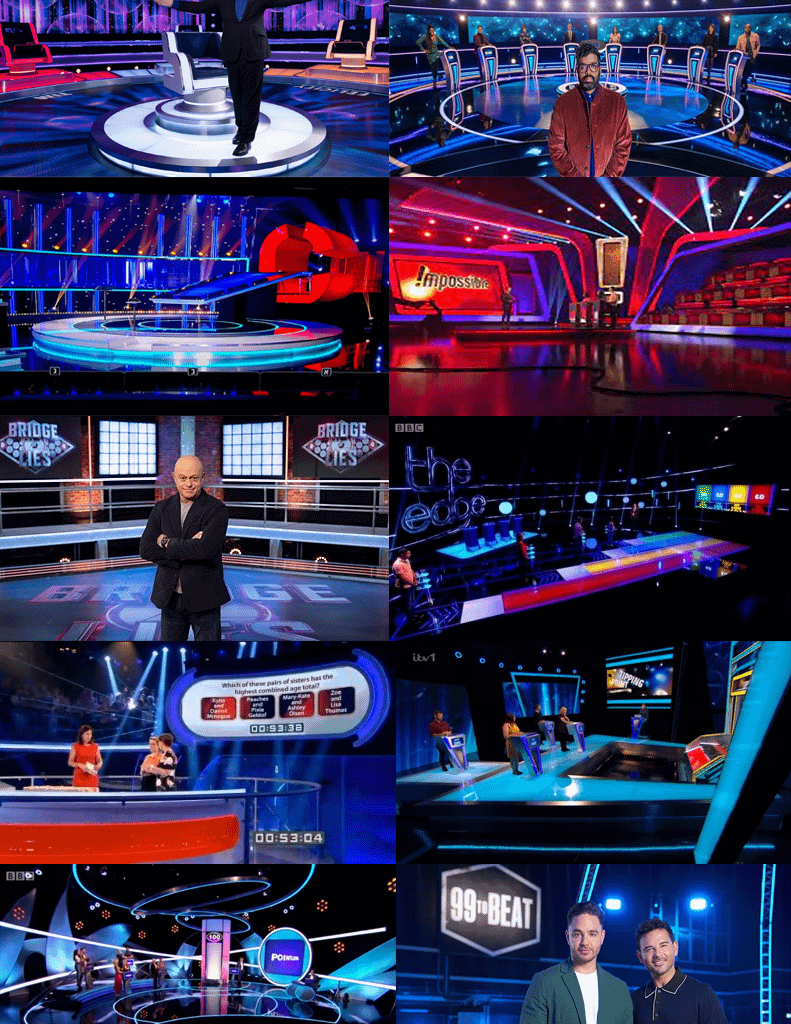 Did we run out of colours? Every game show now looks like a nightclub. We used to be a nation.