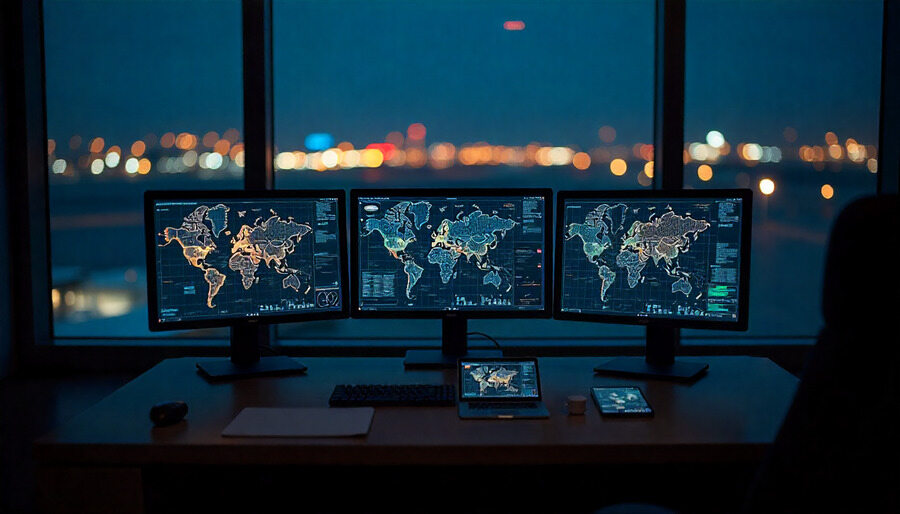 Emirates, Air New Zealand, Qantas, Jetstar, Virgin Australia and More,Forty Minute Air Traffic Control Failure,