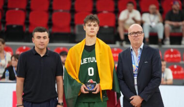 Finale Lietuvos rinktinę pirmyn vedusiam Buivydui – vieta čempionato simbolinėje rinktinėje