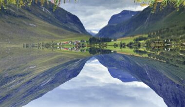 A real photo I took in Norway today🤯