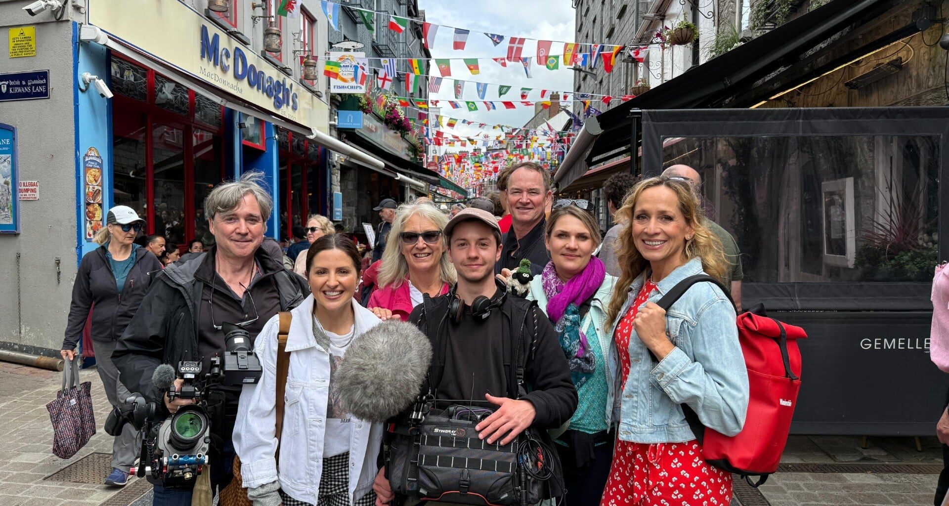 Popular German Travel Show Wunderschön Films in Ireland