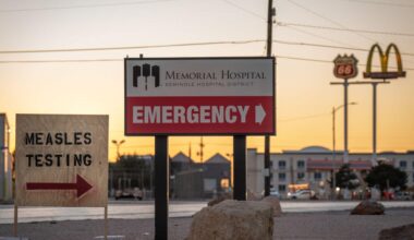 As measles surged in Texas, Trump administration's actions hampered CDC's response