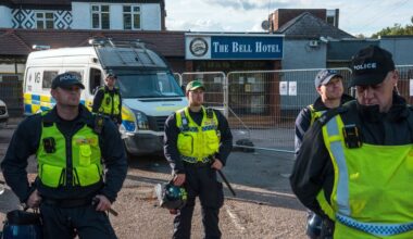 How British hotels became a flashpoint for a furious immigration debate