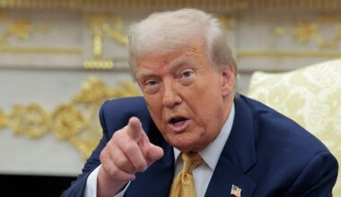 Trump says 2 nuclear subs to be positioned in "appropriate regions" after former Russian president's remark