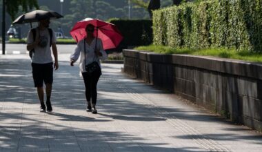 Japan sets record high temperatures prompting worries over rice crops