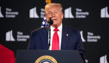 Trump visits Kennedy Center and announces 2025 honorees. See the full list.