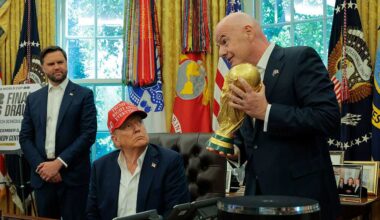 Trump announces FIFA draw will take place at Kennedy Center