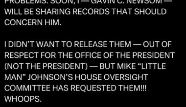 Newsom to Release Mysterious Trump Records