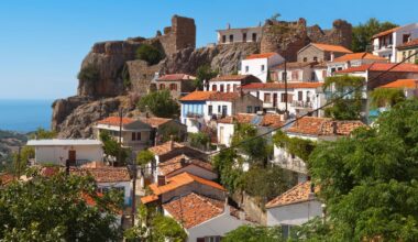 The village of Chora on Greece’s Samothraki Island. (Adobe Stock Photo)