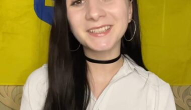 Ukrainian young woman, 17-year-old Maryna Hryshko, one of the 21 Ukrainian civilians killed by the Russian missile and drone strikes on Kyiv, last night. A family friend wrote - "that her parents bought a wedding dress to bury her in, since their daughter will never get to marry because of Russia."