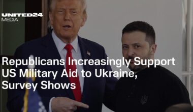 Republicans Increasingly Support US Military Aid to Ukraine, Survey Shows