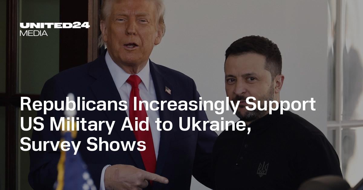 Republicans Increasingly Support US Military Aid to Ukraine, Survey Shows