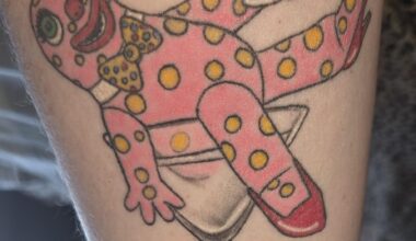 Thought I'd share the joy of my Blobby tattoo